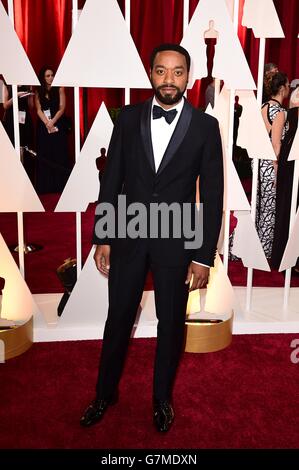 Chiwetel Ejiofor arrive au 87e Academy Awards qui se tient au Dolby Theatre à Hollywood, Los Angeles, CA, Etats-Unis, le 22 février 2015. Banque D'Images