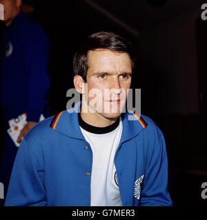 Coupe du monde Angleterre 1966 - Allemagne de l'Ouest Photocall. Wolfgang Overath, Allemagne de l'Ouest Banque D'Images