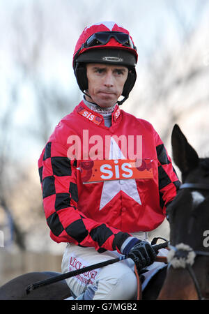 Les courses de chevaux - Hippodrome de Leicester Banque D'Images