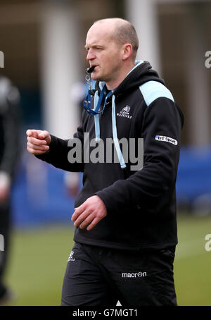 Football - Champions Cup - Pool four - Bath Rugby / Glasow Warriors - terrain de loisirs.Gregor Townsend, entraîneur-chef des guerriers de Glasgow, lors de la coupe des champions, match de la piscine 4 au terrain de loisirs de Bath. Banque D'Images