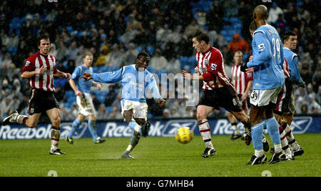 Soccer - FA Barclays Premiership - Man City v Southampton - Ville de Manchester Stadium Banque D'Images