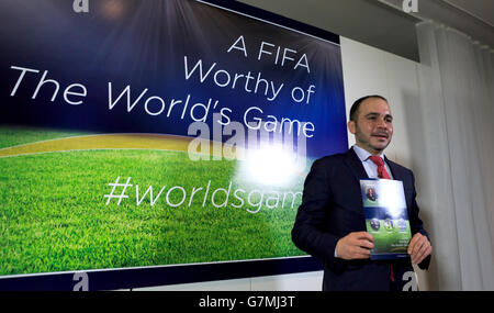 Soccer - Son Altesse Royale le prince Ali Bin Al Hussein, conférence de presse - Hôtel Mondrian Banque D'Images