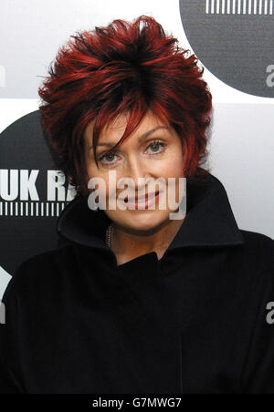 Sharon Osbourne fait partie des stars participant à la radio Aid, pour aider les victimes du tsunami. Banque D'Images