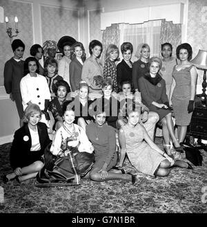 Miss Monde 1964 - Waldorf Hotel, Londres Banque D'Images