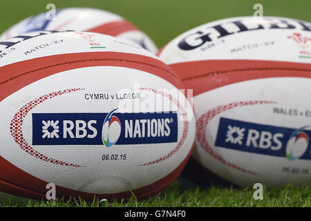 Rugby Union - tournoi des Six Nations 2015 - Pays de Galles v Angleterre - Millennium Stadium Banque D'Images