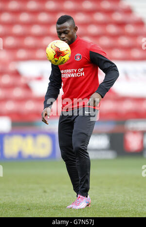 Football - Championnat SkyBet - Middlesbrough / Charlton Athletic - Stade Riverside. Igor Vetokele, Charlton Athletic. Banque D'Images