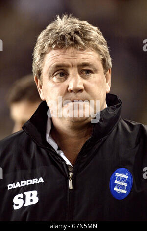 Football - FA Cup - troisième tour - Birmingham City / Bolton Wanderers.Directeur de la ville de Birmingham, Steve Bruce Banque D'Images