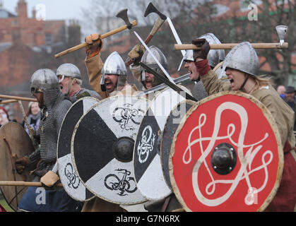 Festival Viking Jorvik Banque D'Images