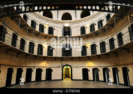 Aile victorienne de la prison de Kilmainham à Dublin, Irlande Banque D'Images