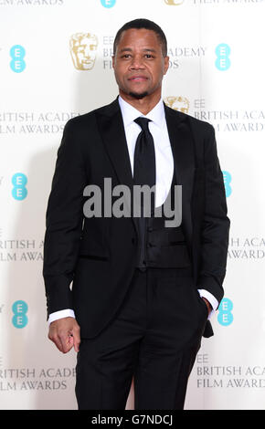 Cuba Gooding Jnr à l'EE British Academy film Awards à l'Opéra Royal, Bow Street à Londres. APPUYEZ SUR ASSOCIATION photo. Date de la photo: Dimanche 8 février 2015. Voir l'histoire de PA SHOWBIZ BAFTA. Le crédit photo devrait se lire comme suit : Dominic Lipinski/PA Wire Banque D'Images