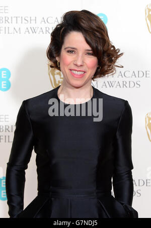 Sally Hawkins à l'EE British Academy film Awards au Royal Opera House, Bow Street à Londres. APPUYEZ SUR ASSOCIATION photo. Date de la photo: Dimanche 8 février 2015. Voir l'histoire de PA SHOWBIZ BAFTA. Le crédit photo devrait se lire comme suit : Dominic Lipinski/PA Wire Banque D'Images