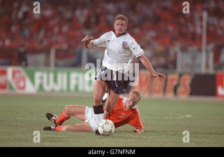 - Coupe du Monde de football Italia 90 - Groupe F - Angleterre v Holland Banque D'Images