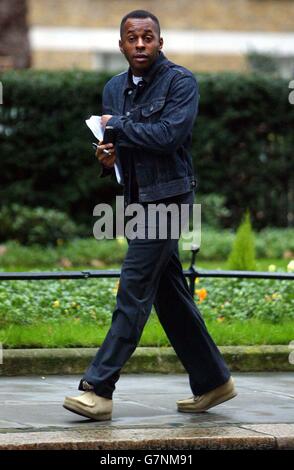 Andi Peters - Downing Street Banque D'Images