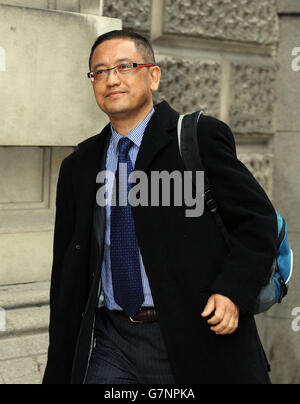 Kumar Lama trial Banque D'Images