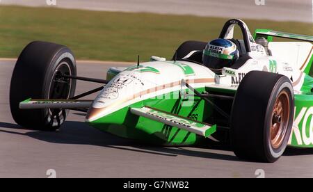 Sports motorisés. IndyCar Racing. Grand Prix de Marlboro de Miami. Parker Johnson, Team Kool Green Banque D'Images