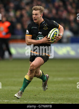 Rugby Union - LV = Cup - Pool 2 - Northampton Saints v guêpes - Franklin's Gardens Banque D'Images