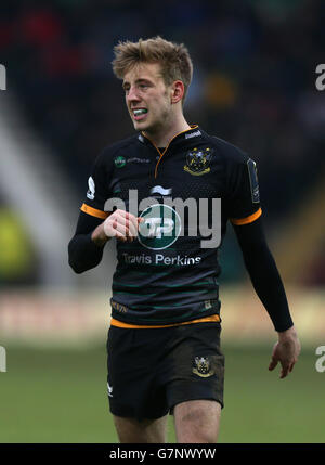 Rugby Union - LV = Cup - Pool 2 - Northampton Saints v guêpes - Franklin's Gardens Banque D'Images