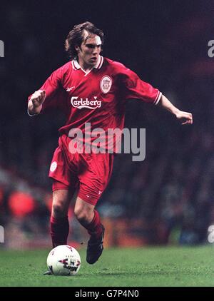 Soccer - coupe du vainqueur de la coupe d'Europe - quart de finale - 2e jambe - Liverpool v SK Brann. Jason McAteer, Liverpool Banque D'Images