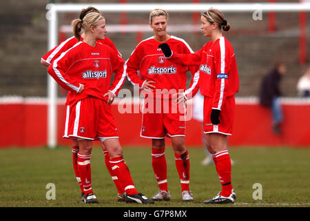 Soccer - Division de Premier Ministre de la femme. Charlton Athletic v Birmingham City- Stonebridge Road Banque D'Images