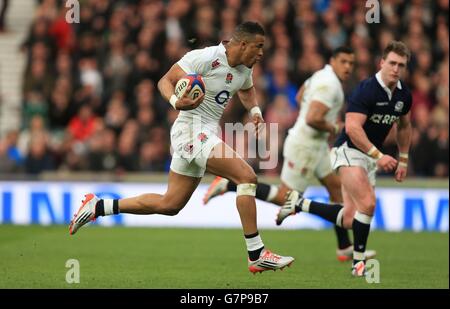 Rugby Union - RBS 6 Nations 2015 - Angleterre v Ecosse - Twickenham Banque D'Images