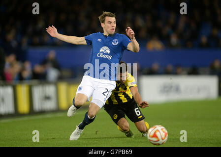 Football - UEFA Europa League - tour de 32 - deuxième manche - Everton v BSC Young Boys - Goodison Park Banque D'Images