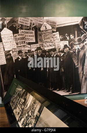 Ellis Island Immigration Museum New York NY centre Banque D'Images