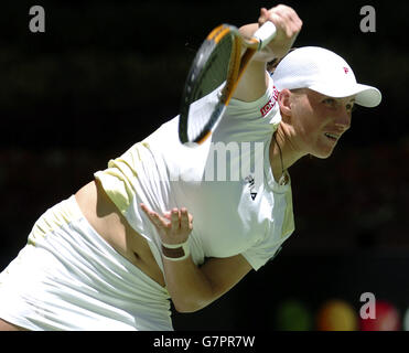 Tennis - Open d'Australie 2005 - les quarts de finale Banque D'Images