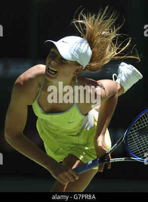 Tennis - Open d'Australie 2005 - les quarts de finale Banque D'Images