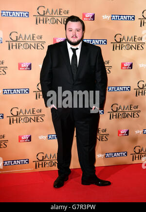 Game of Thrones Saison 5 Première Mondiale - Londres Banque D'Images