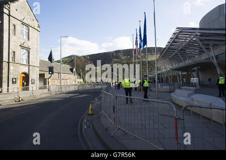 Pegida Scotland rally Banque D'Images