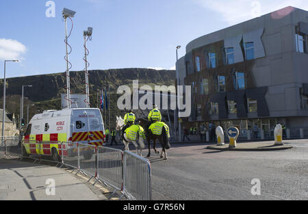 Pegida Scotland rally Banque D'Images