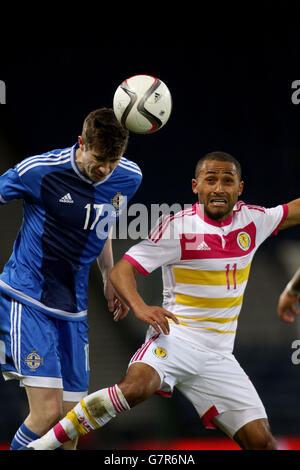 Football - match amical - Écosse v d'Irlande - Hampden Park Banque D'Images