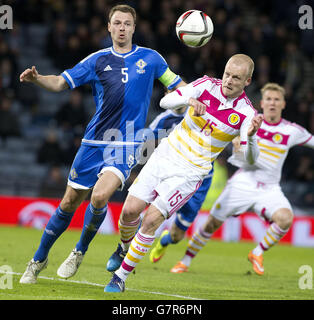 Football - match amical - Écosse v d'Irlande - Hampden Park Banque D'Images