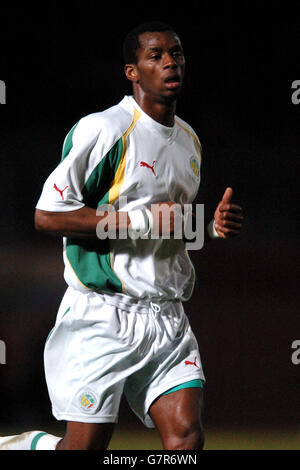 Football - International friendly - Cameroun / Sénégal - Stade Dominique Duvauchelle. Henri Camara, Sénégal Banque D'Images