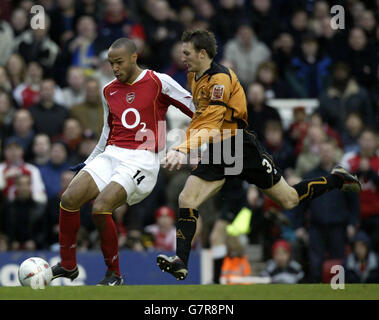 Football - FA Cup - Quatrième ronde - Arsenal v Wolverhampton Wanderers - Highbury Banque D'Images