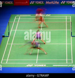 - 2015 Badminton Yonex All England Badminton - Jour trois - National Indoor Arena Banque D'Images