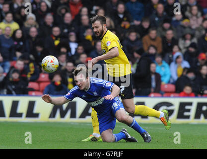 Sky Bet Championship Soccer - - Watford v Ipswich Town - Vicarage Road Banque D'Images