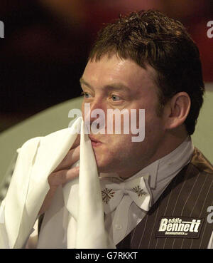 Snooker - le Masters 2005 - Deuxième tour - Matthew Stevens v Jimmy White - Wembley Conference Centre Banque D'Images