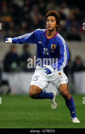 Football - coupe du monde 2006 qualification asiatique finale Groupe B - Japon / Corée du Nord - Saitama Stadium 2002. Takashi Fukunishi, Japon Banque D'Images