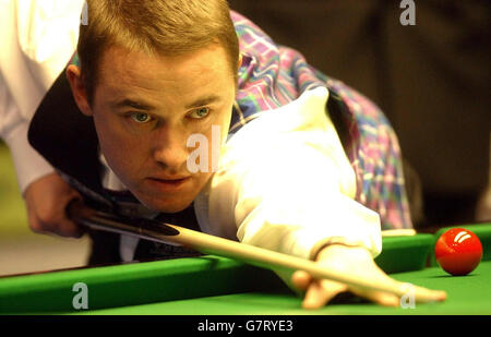 Snooker - le Masters 2005 - Deuxième tour - Stephen Hendry v Stephen Lee - Wembley Conference Centre Banque D'Images