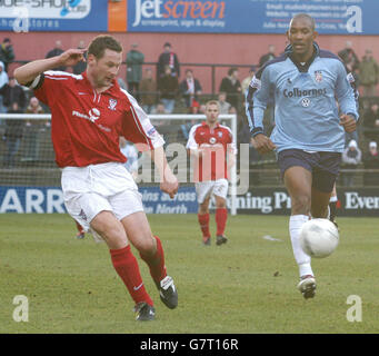 Soccer - Conférence Nationale - York v Woking FC - Crescent KitKat Banque D'Images