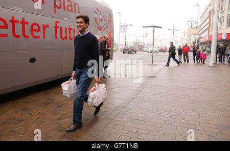 Élection générale 2015 - campagne 3 Avril Banque D'Images