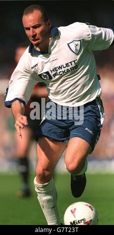 Football. Carling Premier League. Everton contre Tottenham Hotspur. Ronny Rosenthal, Tottenham Hotspur Banque D'Images