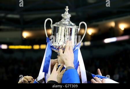 2014-2015 - Hockey sur Glace Hockey sur glace - Ligue Elite - Championnat Final - Sheffield Steelers v Coventry Blaze - Capital FM Arena Banque D'Images