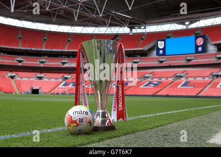 Soccer - le Trophée de peinture de Johnstone - Final - Bristol City v Walsall - Stade de Wembley Banque D'Images