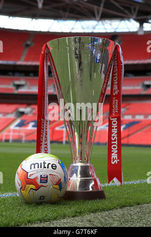 Soccer - le Trophée de peinture de Johnstone - Final - Bristol City v Walsall - Stade de Wembley Banque D'Images