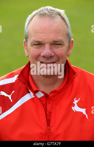 Cricket - 2015 Notinghamshire CC Media Day - Trent Bridge. Notinghamshire Directeur de Cricket Mick Newell Banque D'Images