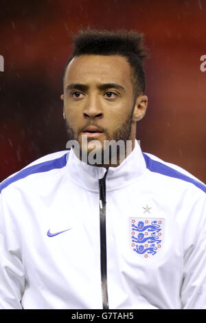 Football - moins de 21 International - Angleterre sous 21's v Allemagne sous 21's - Stade Riverside. Nathan Redmond, Angleterre U21. Banque D'Images