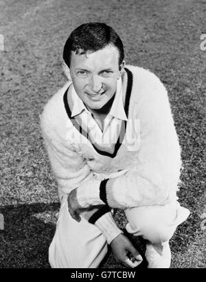 Cricket - Australie Captan Photocall - Richie Benaud.Richie Benaud (Nouvelle-Galles du Sud) dirigera l'Australie dans la prochaine série Test contre l'Angleterre. Banque D'Images