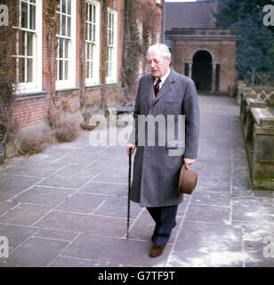 Politique - Harold Macmillan - Birch Grove, Sussex Banque D'Images